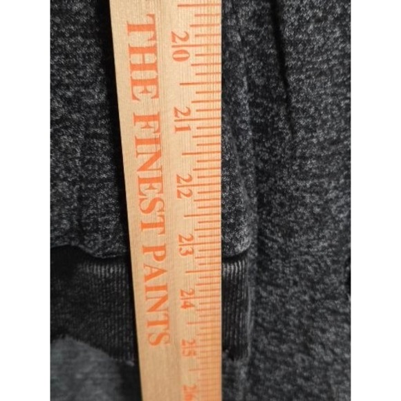 BKE‎ Gilded Intent Distressed Cutout Cold Shoulder Hoodie Sweater Women's Size S - Picture 4 of 10